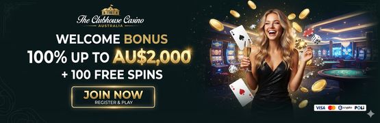 The Clubhouse Casino Banner